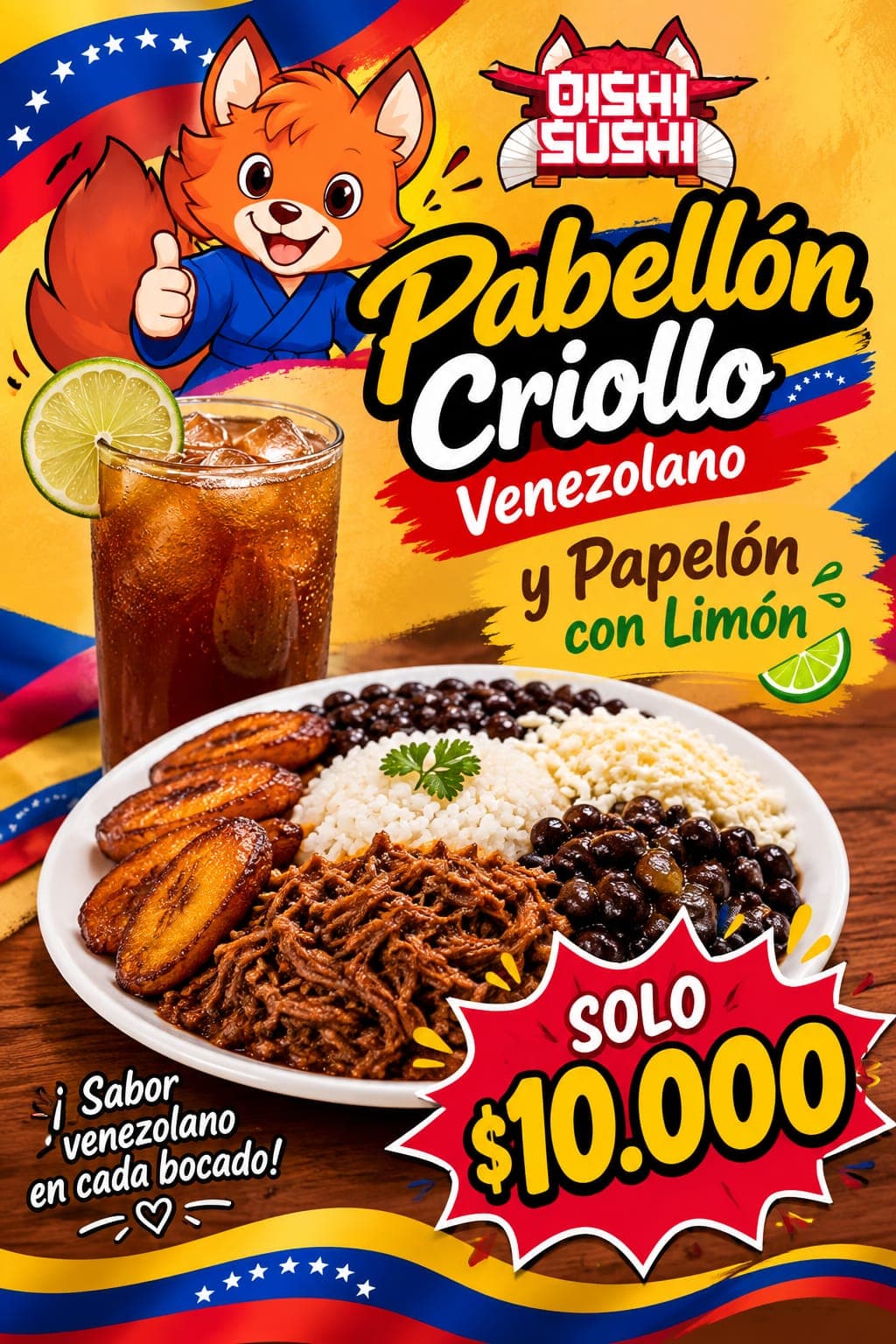 Pabellon Criollo Venezolano