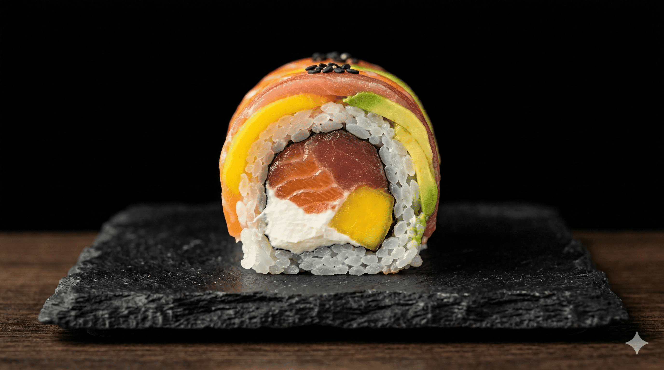 Rainbow roll